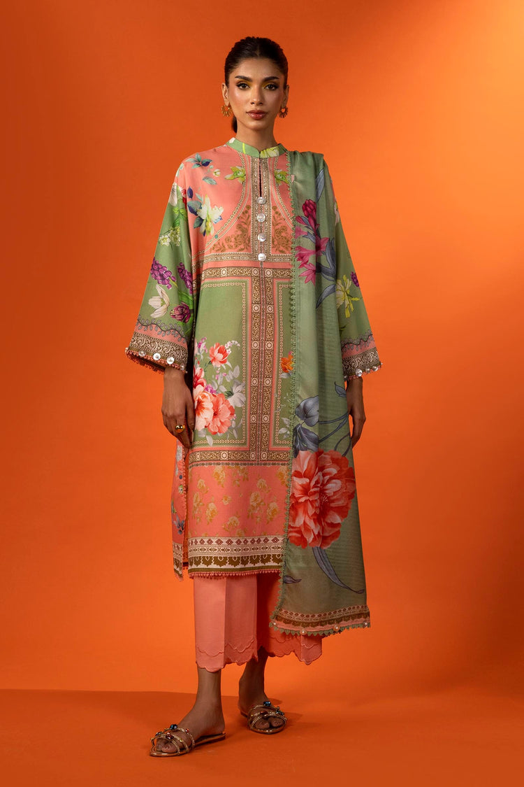 MAHAY SANA SAFINAZ SPRING UNSTITCHED [ H251-009B