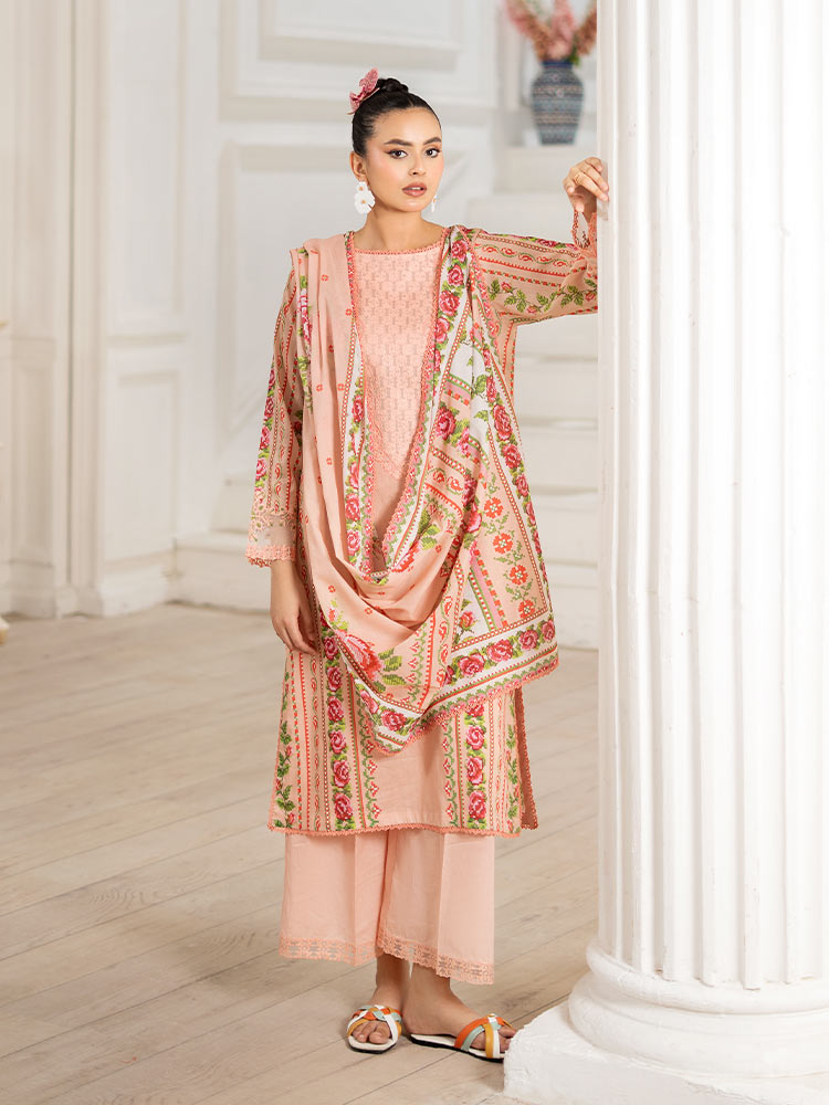 GULL BAHAR 3-Piece Unstitched Digital Printed Lawn Suit