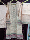 ZAINAB FAZLANI VINTAGE ORGANZA STITCHED D-03