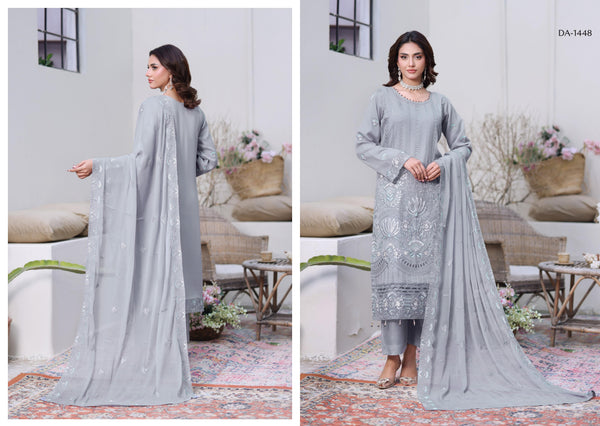NAYAB BY BIN HAMEED SEMI-STITCHED | DA-1448