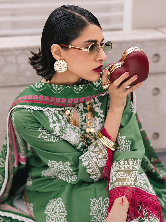 MAHNUR BROADWAY 25' Sagebloom | 3 PC Lawn