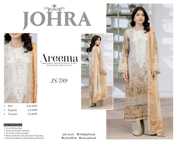 JOHRA AREEMA-789