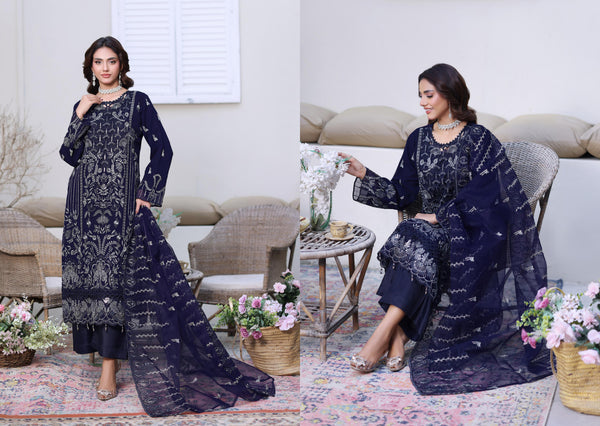 NAYAB BY BIN HAMEED SEMI-STITCHED | DA-1331