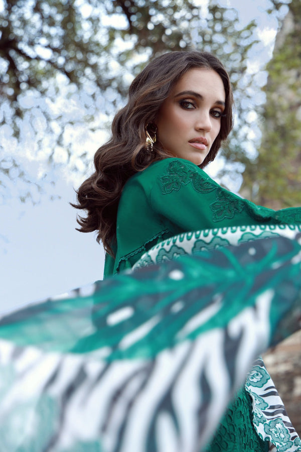 Gulmina by Marwat Textile-Emerald Drape