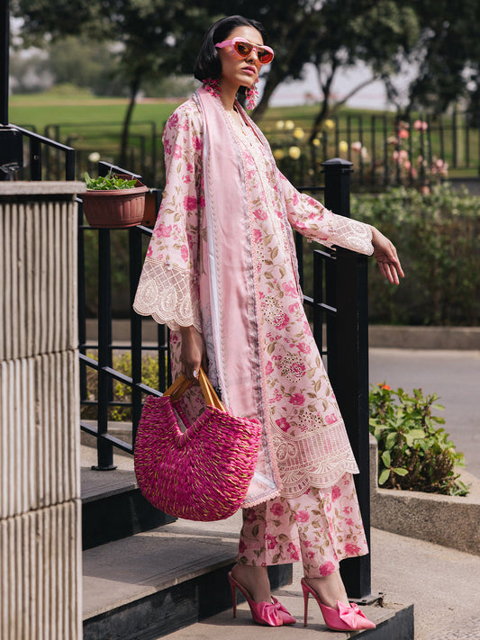 MAHNUR BROADWAY 25' Lotus | 3 PC Lawn