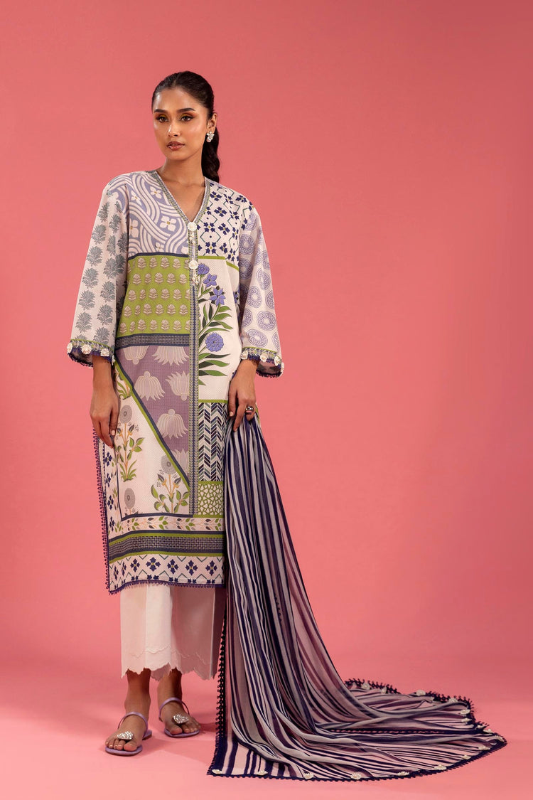 MAHAY SANA SAFINAZ SPRING UNSTITCHED [ H251-012A