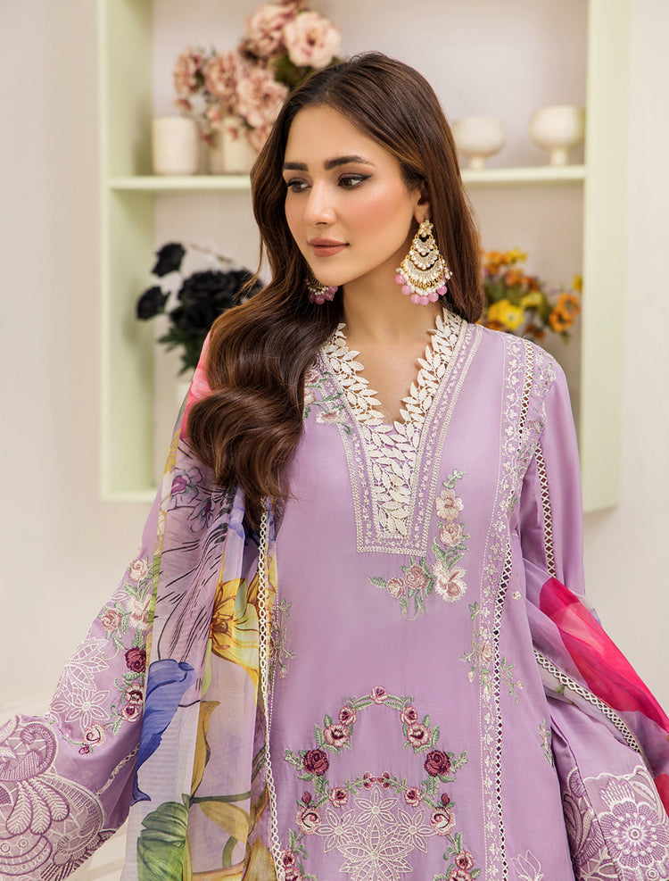 SAMRA LUXURY LAWN BY ZARA ALI - SZ-3