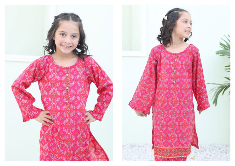 ZOYA AHMAD CORD SET KIDS WEAR-D02