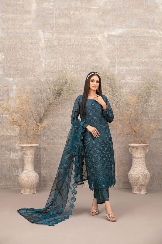 VASFIA BY TAWAKKAL UNSTITCHED | D-3899