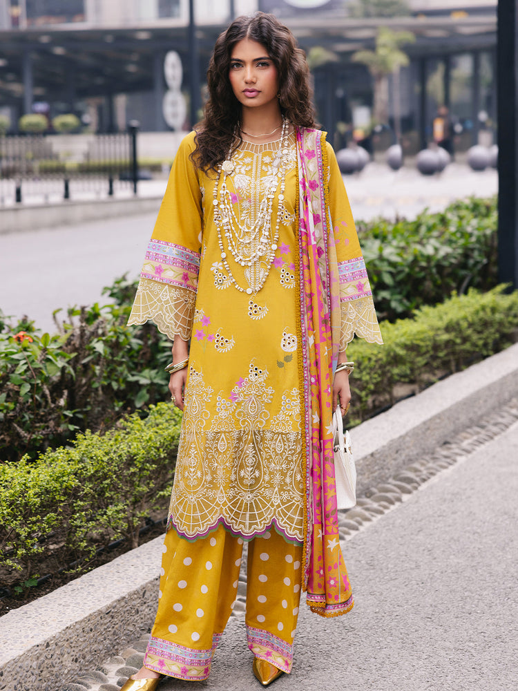 MAHNUR BROADWAY 25' Buttercup | 3 PC Lawn
