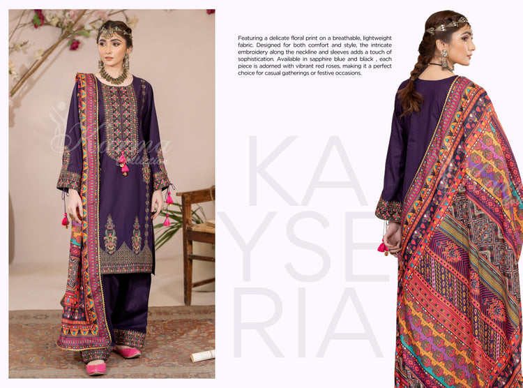 KARMA KAYSERIA EID EDIT - 1429 PLUM