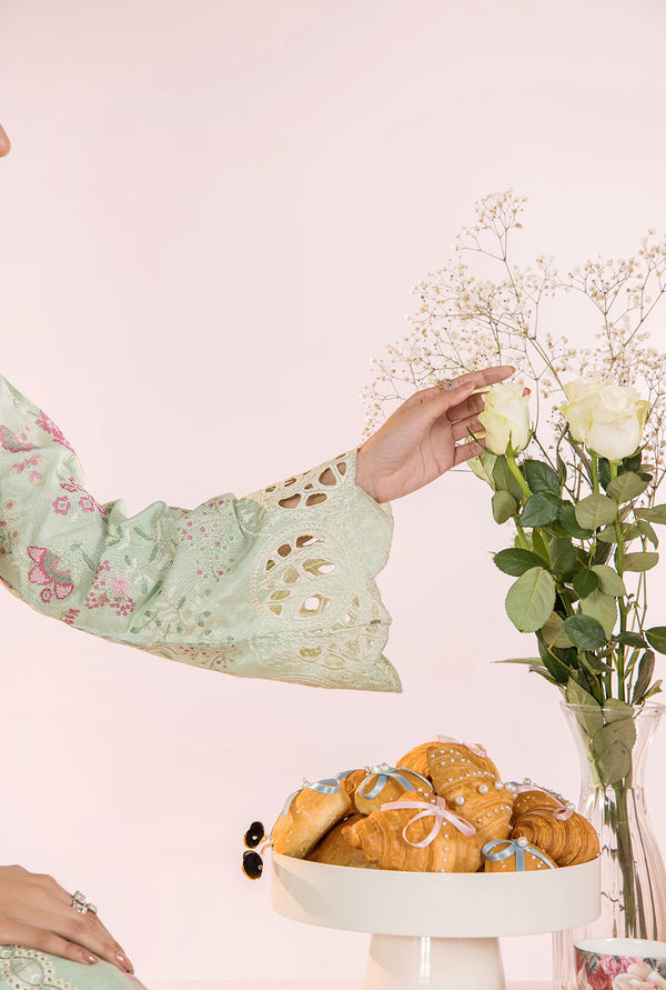 SAAD SHAIKH TROPICAL SILK-NORA