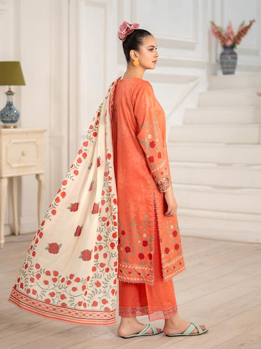 GULL BAHAR 3-Piece Unstitched Digital Printed Lawn Suit