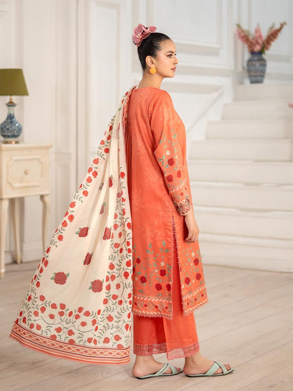 GULL BAHAR 3-Piece Unstitched Digital Printed Lawn Suit