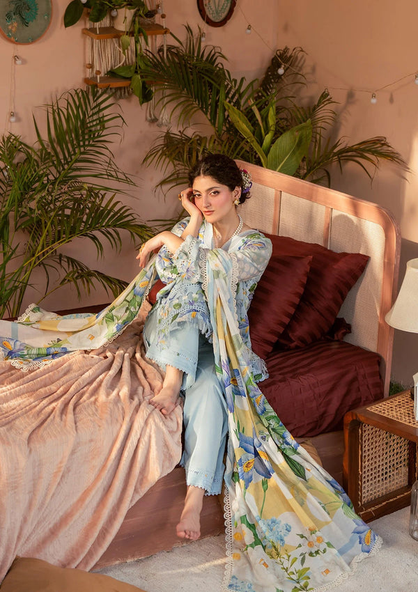 ELAF PRINTS:-6B SERENE FLEUR