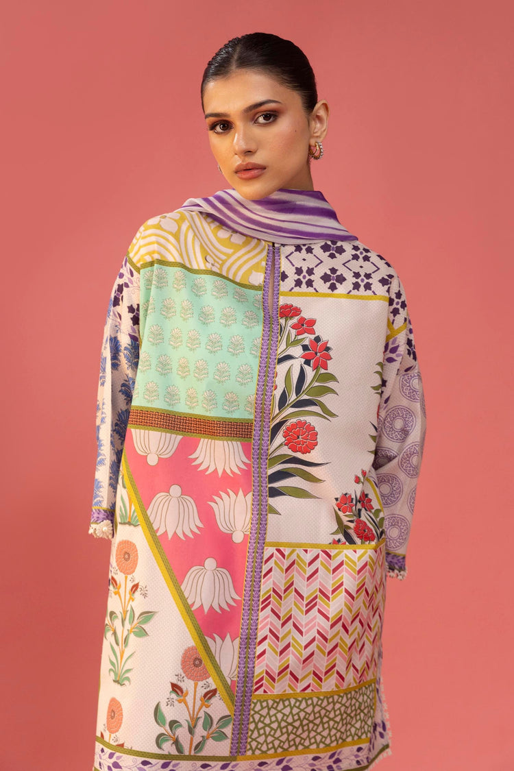 MAHAY SANA SAFINAZ SPRING UNSTITCHED [ H251-012B