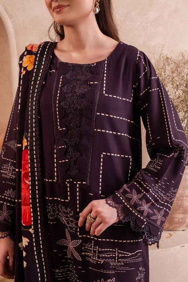 AMAL BY ZOYA AHMAD LAWN STITCHED -07