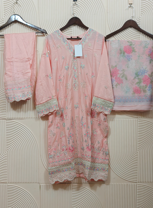 BIN SAEED COTTON SATIN RTW D-05