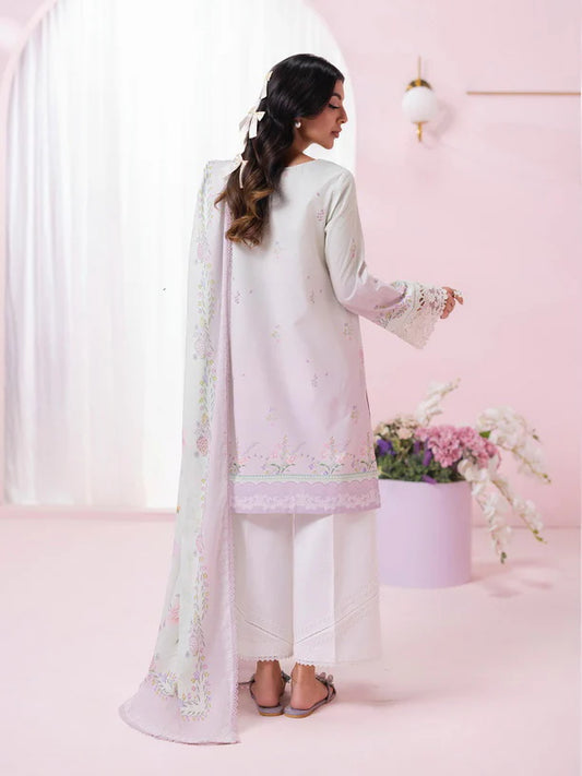 Qalamkar QPrints Embroidered Lawn 2025 | EM-01A