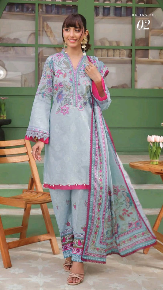 COCO BY ALZOHIAB LAWN CORDS -D02