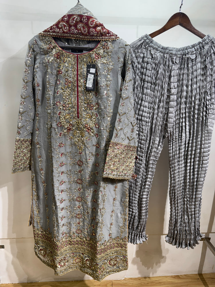 NIKHAAR ZOYA AHMED STITCHED HANDWORK D-3571