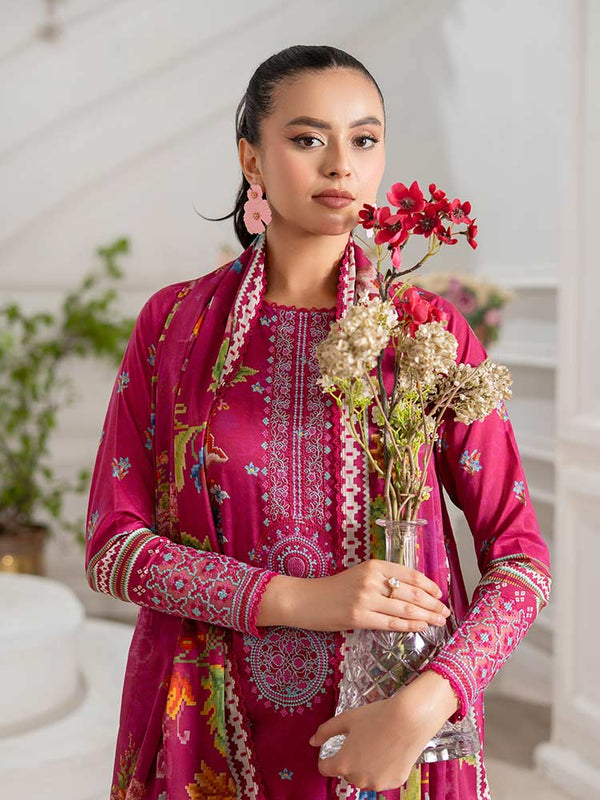 GULL BAHAR 3-Piece Unstitched Digital Printed Lawn Suit