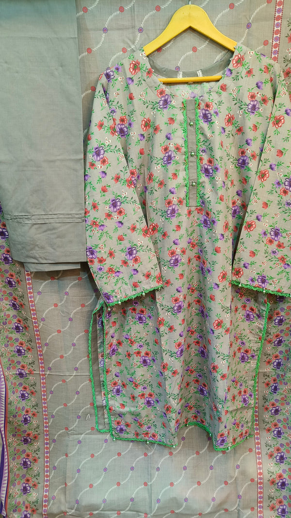 ZOYA AHMED SUMMER LAWN STITCHED 3PC-D05