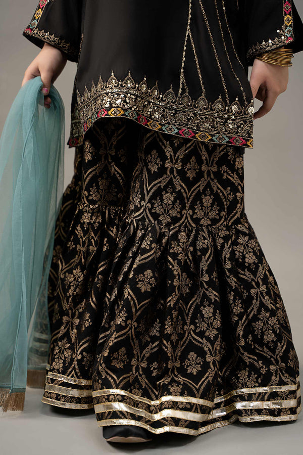 MARIA B KIDS MKS-EF25-18 BLACK 2-4