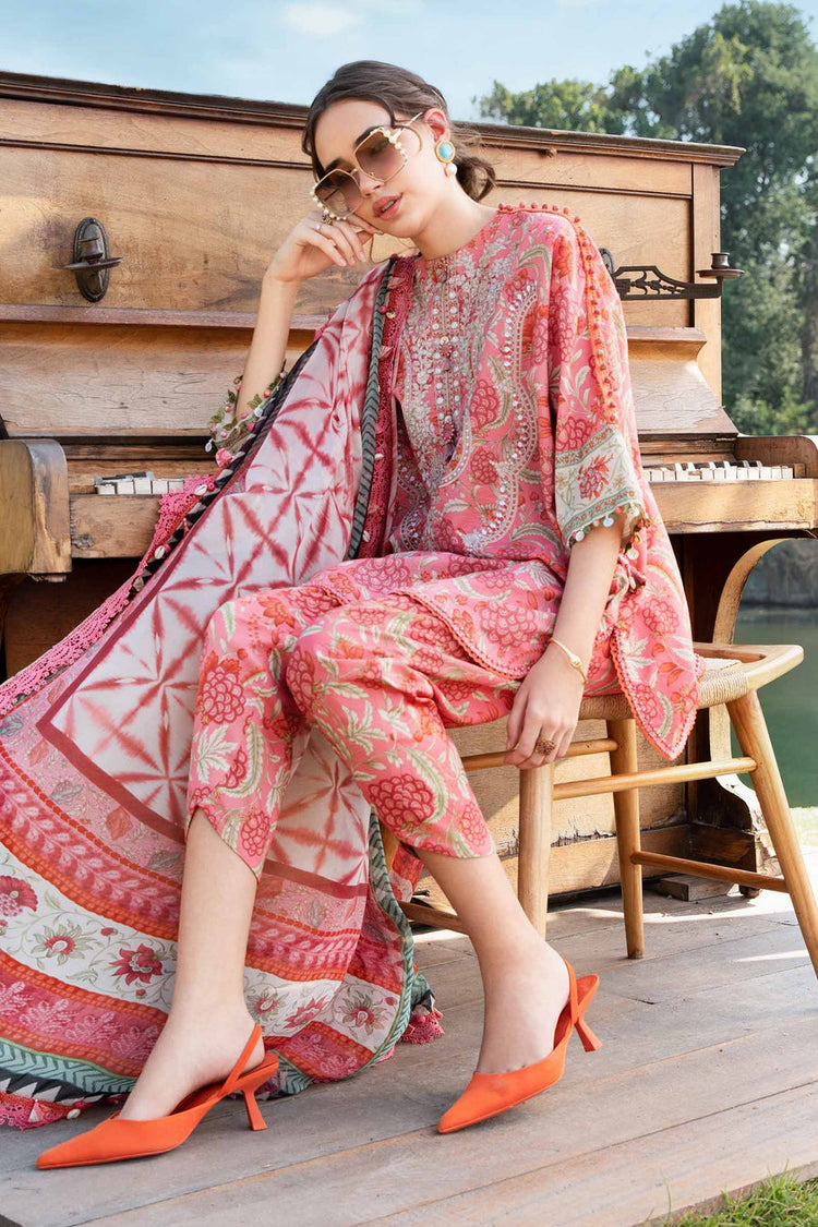 3 Piece Unstitched Printed Lawn Suit | MPT-2513-A