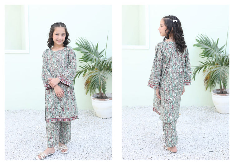 ZOYA AHMAD CORD SET KIDS WEAR-D03