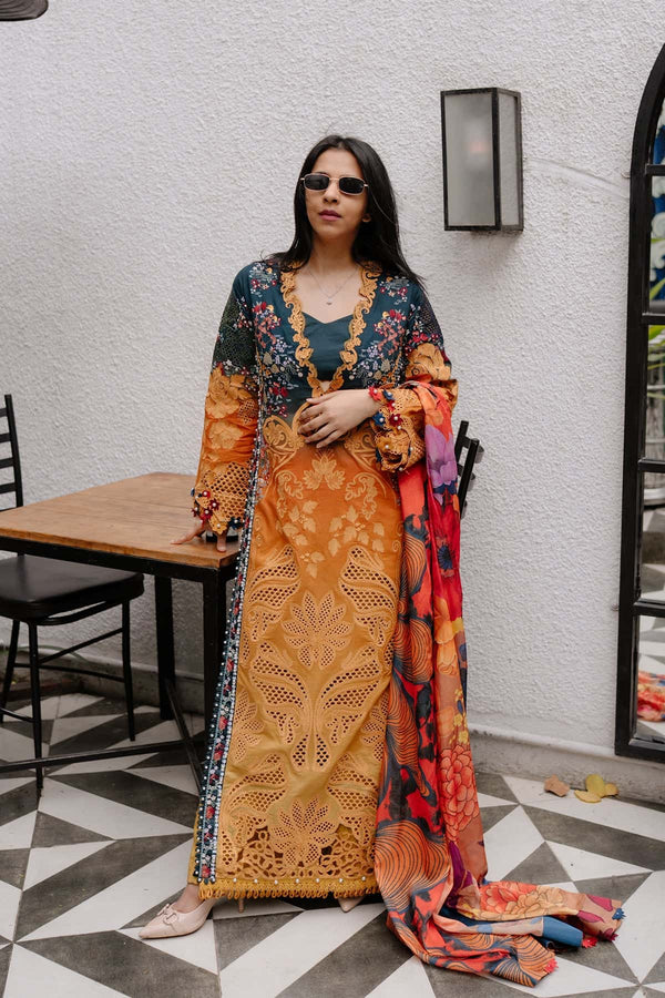 Afrozeh lawn 2025 [Halcy]