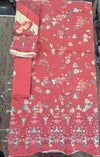 Gardenia Chikankari Lawn Un-stitched by zainab fazlani - GDP-102