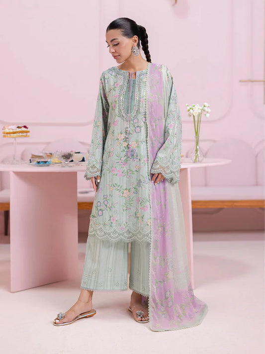 Qalamkar QPrints Embroidered Lawn 2025 | EM-05B