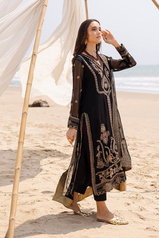 ZYRA FREESIA 3 Piece Embroirdered Chiffon Ananya - FW40053