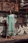 Gulmina by Marwat Textile-Peridot Mist