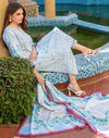 ZIMMEL BY TAWAKKAL SEMI STITCHED 3PC | D-1145
