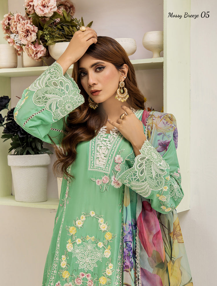 SAMRA LUXURY LAWN BY ZARA ALI - SZ-1