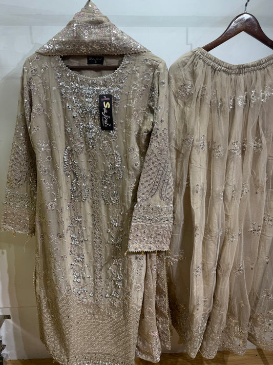 NIKHAAR ZOYA AHMED STITCHED HANDWORK D-3568