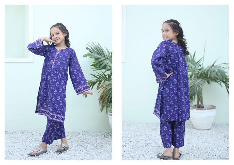 ZOYA AHMAD CORD SET KIDS WEAR-D05