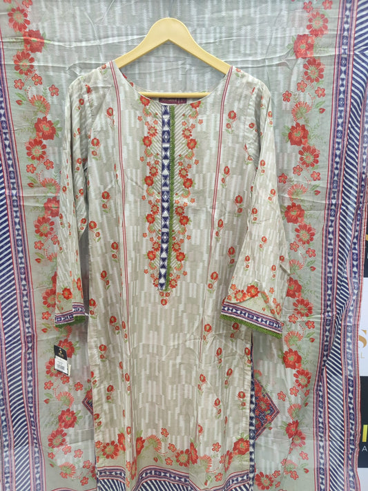 BIN SAEED LAWN STITCHED PTD-05