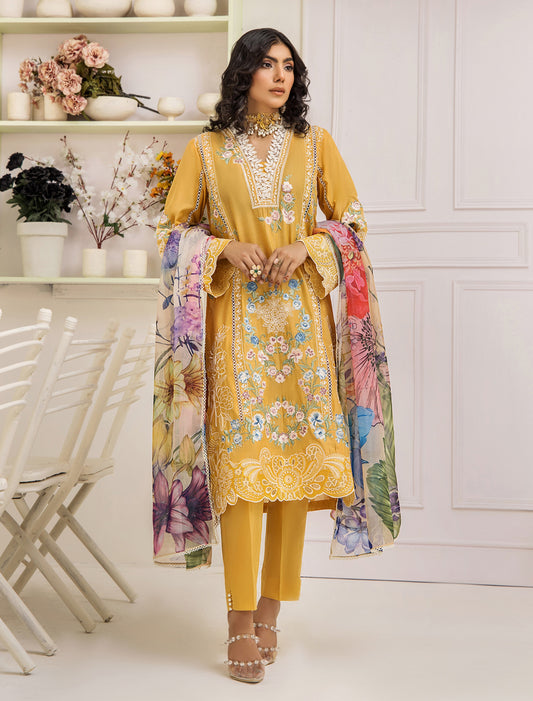 SAMRA LUXURY LAWN BY ZARA ALI - SZ-2