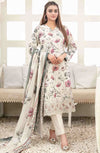 Areeba by Tawakkal Fabric Embroidered Lawn Unstitched 3 Piece Suit - D-1681