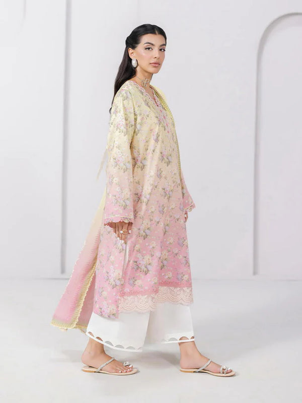 Qalamkar QPrints Embroidered Lawn 2025 | EM-08A