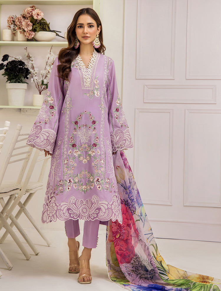 SAMRA LUXURY LAWN BY ZARA ALI - SZ-3