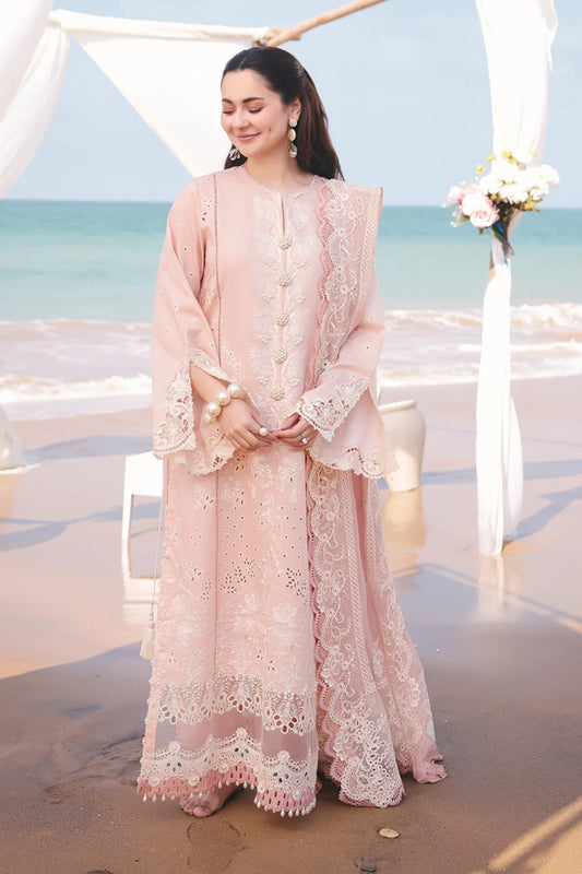 HANIA LUXURY LAWN'25 BY IMROZIA |SL 84