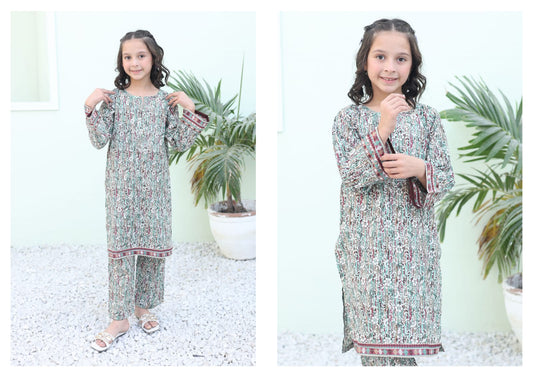 ZOYA AHMAD CORD SET KIDS WEAR-D03