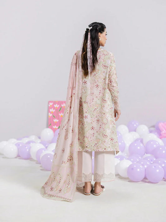 Qalamkar QPrints Embroidered Lawn 2025 | EM-03B