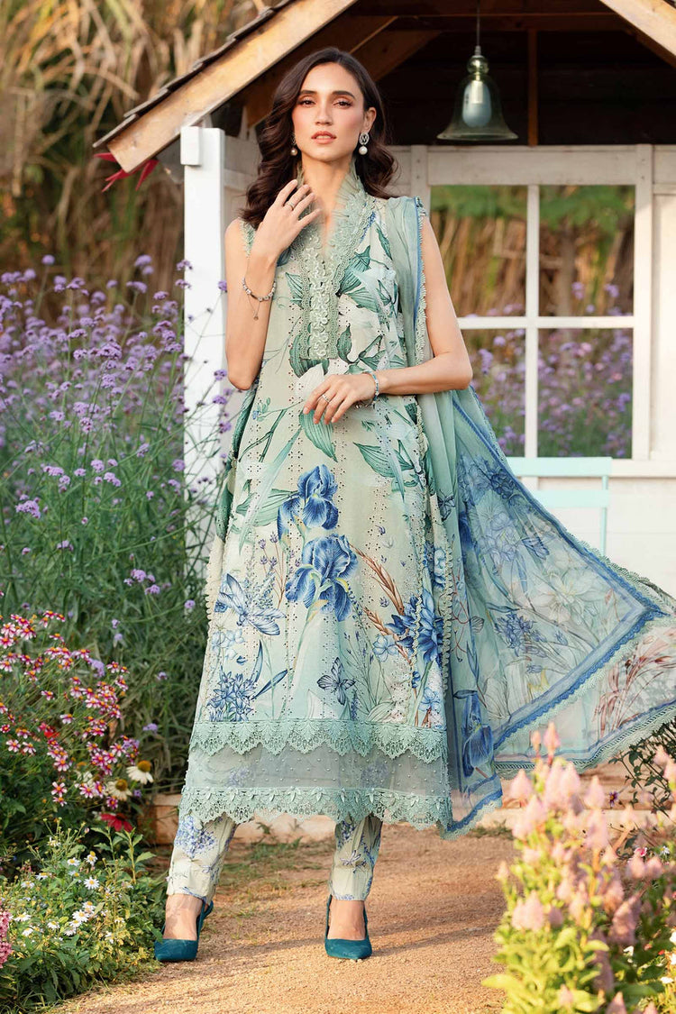 3 Piece Unstitched Printed Lawn Suit | MPT-2502-B