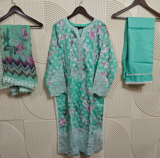 KARMA GUL POSH LUXURY STITCHED LAWN D-02