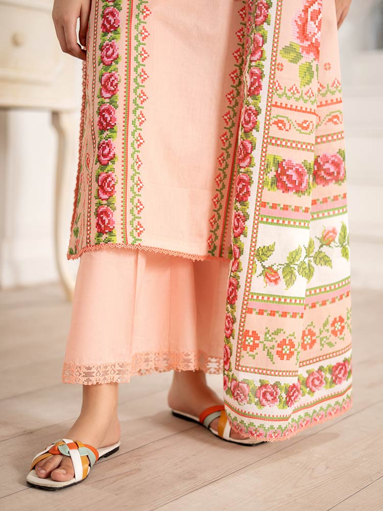 GULL BAHAR 3-Piece Unstitched Digital Printed Lawn Suit